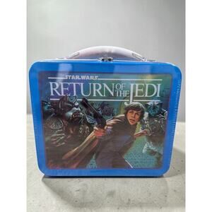 Star Wars Vintage Return of the Jedi Mini Hallmark Lunchbox Tin 2000 New